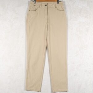 Lululemon Straight Leg Pants Beige Casual Women's Size 6